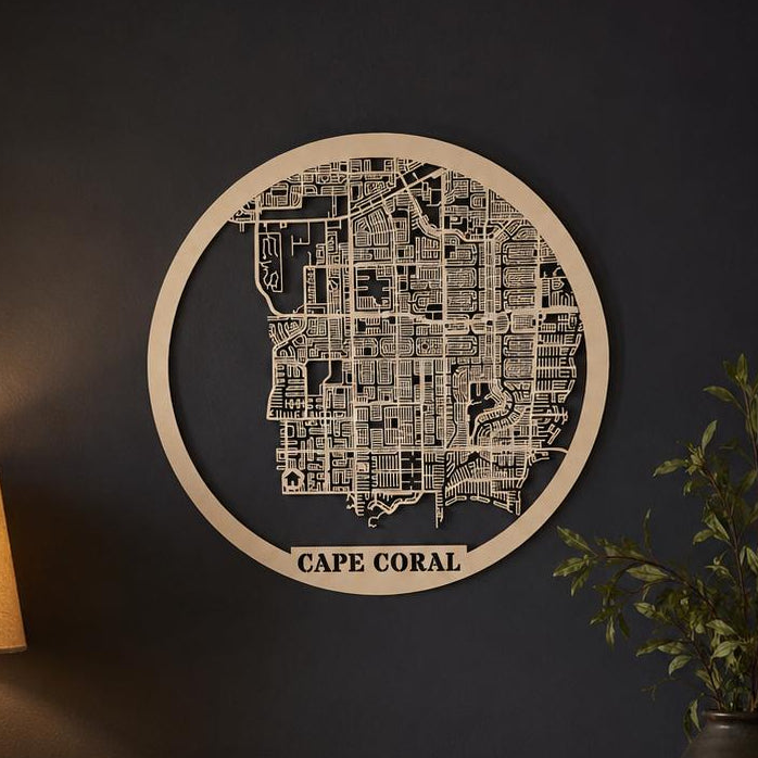Cut-Out Map